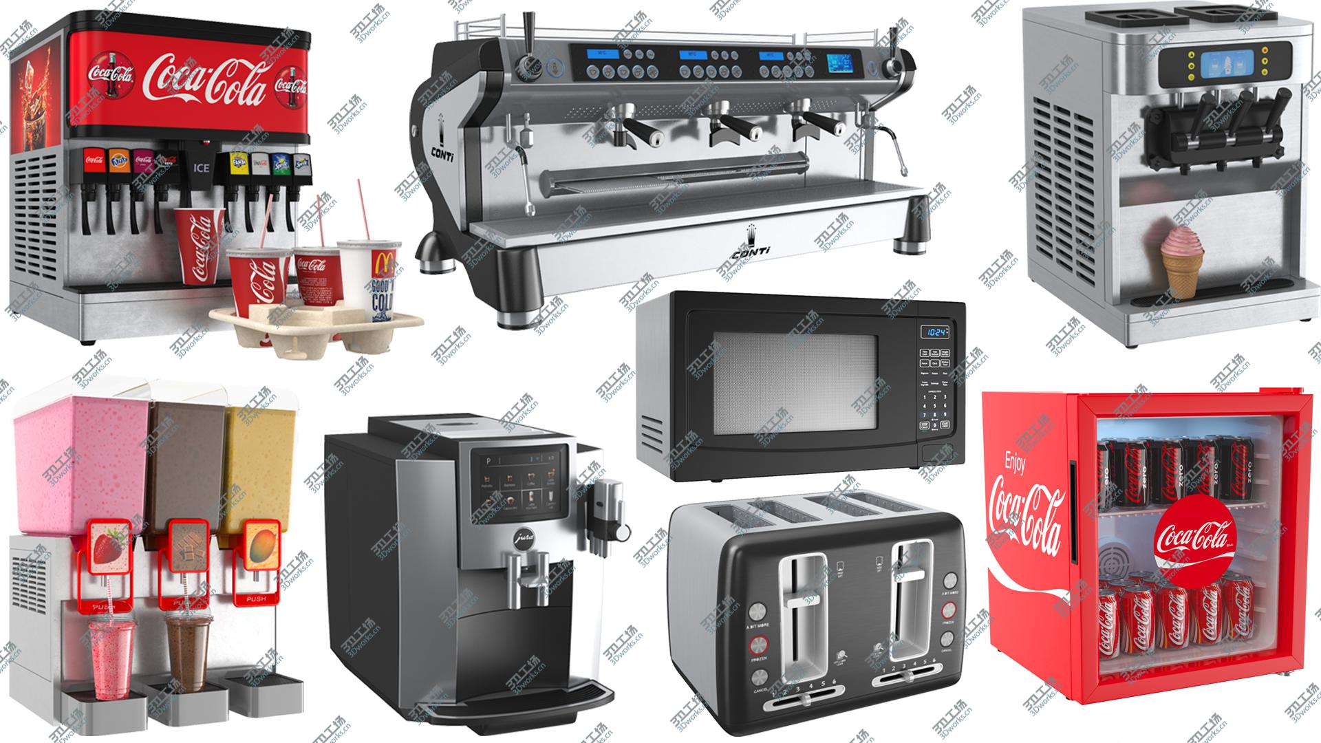 images/goods_img/202104093/3D Large Cafe Appliances Collection model/2.jpg